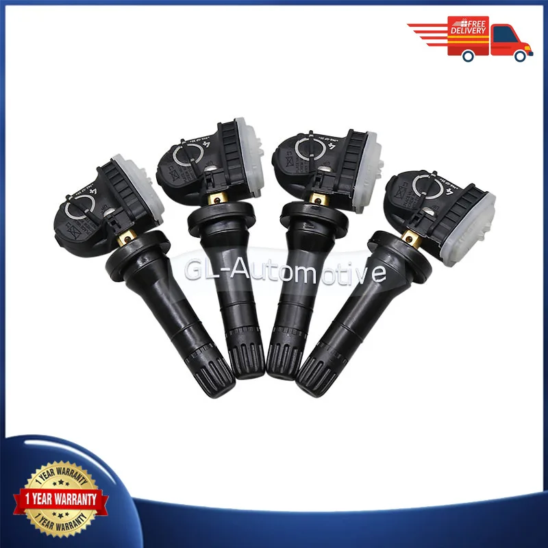 

4PCS 433MHZ TPMS Tire Pressure Sensor For Cadillac CT6 XT5 Chevrolet Camaro Cruze Silverado GMC Acadia Sierra 13506028