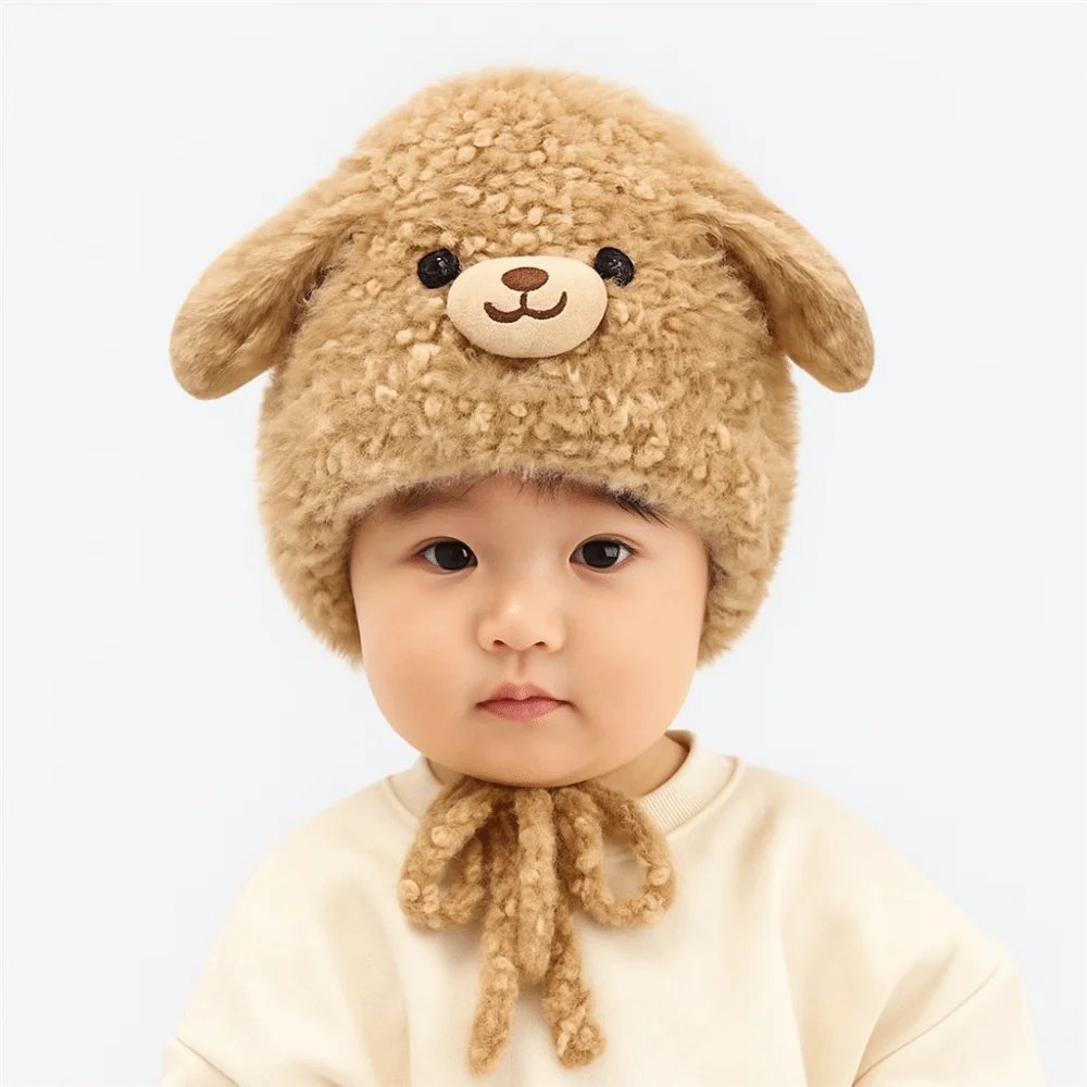 

Новая милая мультяшная шапка-балаклава, ветрозащитный морозостойкий пуловер, утепленная теплая шапка для защиты ушей, зимняя шапка