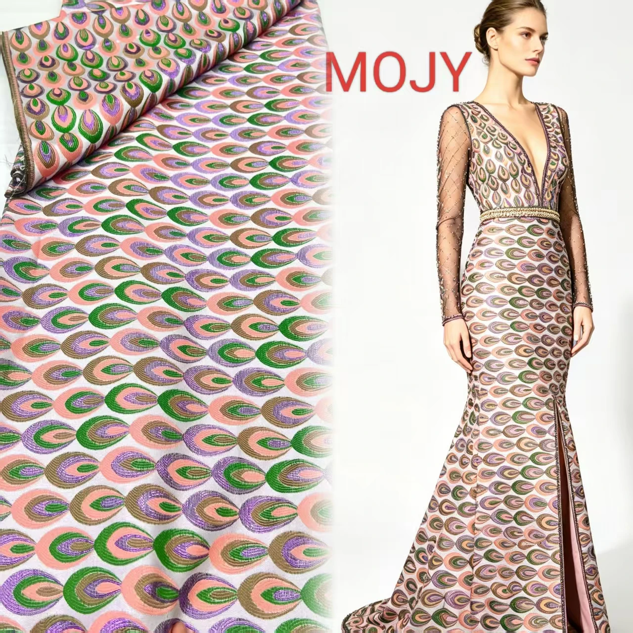 tela-jacquard-de-plumas-de-pavo-real-coloridas-material-brocado-multicolor-para-vestido-de-noche-para-mujer-vestido-de-fiesta-de-boda-africana