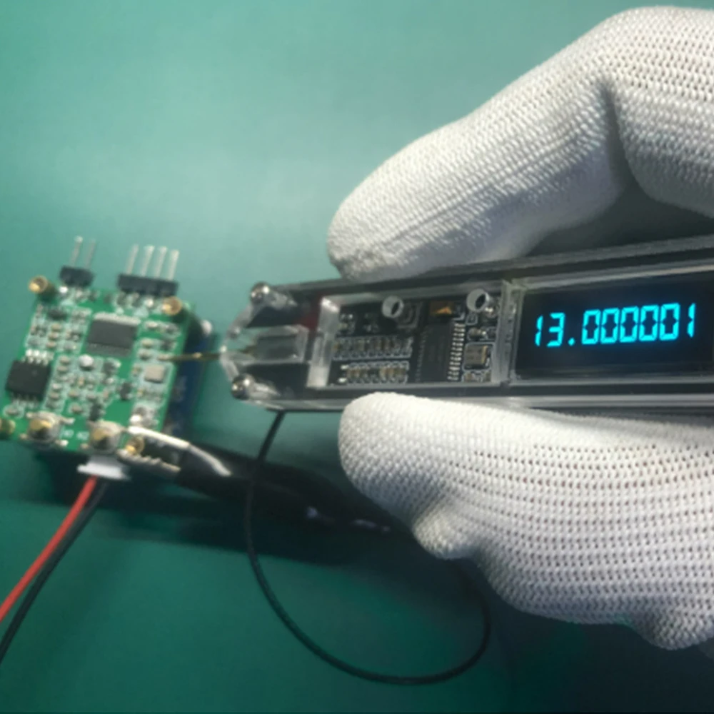 0.91-inch OLED Display Frequency Test Pen 200Hz~100MHz Frequency Counter Frequency Tester DC 4.5-5.5V