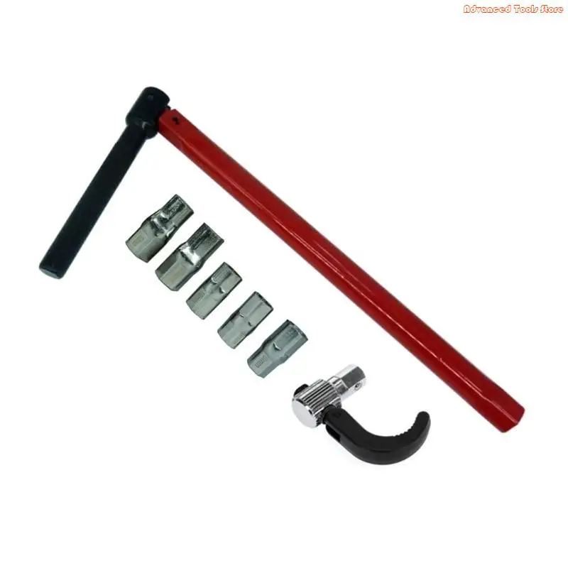 Adjustable Wrench Socket Plumber Faucet Wrench for Plumbing Maintenance W91B