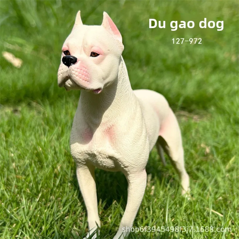 Modelos de perros realistas, perro salchicha Cocker Spaniel, pastor alemán, Weimaraner, gran danés, juguete sólido, estatuilla para amantes de los perros, coleccionistas