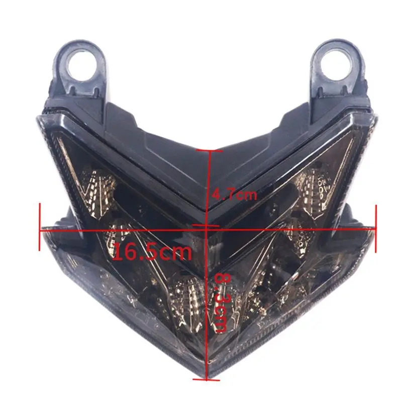 A09E-Motorcycle Taillight LED Withturn Signal Light Brake Light Tail Light For Kawasaki Z125 2013-2022 Z800 ZX6R 2013-2016 view 2