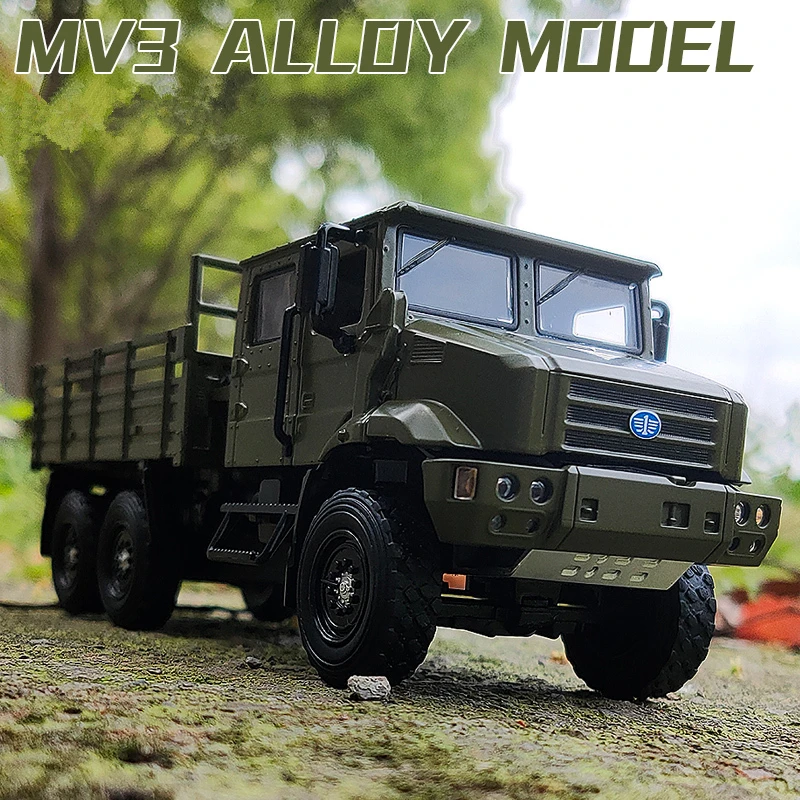

1/32 CA30 CA10 Alloy Tactical Truck Armored Car Model Metal Military Personnel Carrier Transport Vehicles Model Sound Light Toys