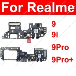 USB Charger Dock Board For Realme 9 Pro+ 9i 9 Pro Plus 5G USB Charging Jack Port Connector Board Parts