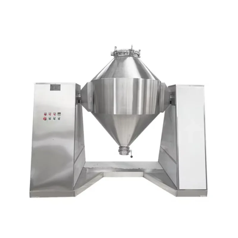 Custom V Mixer Double Cone Planetary Emulsion Mixer 50-4000L for Food Chemical Cosmetic Industry