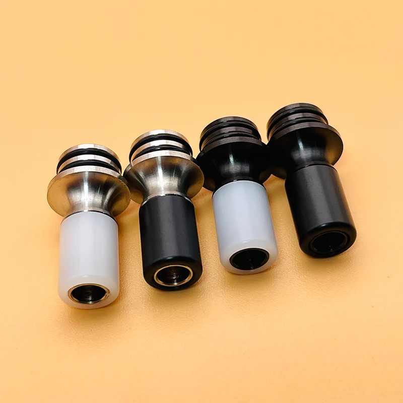 DSX Ivant Style 510 MTL Drip Tip Stainless Steel+POM Heat Resistance Mouthpiece for RDA RTA Tank Atomizer Cigarette Accessory