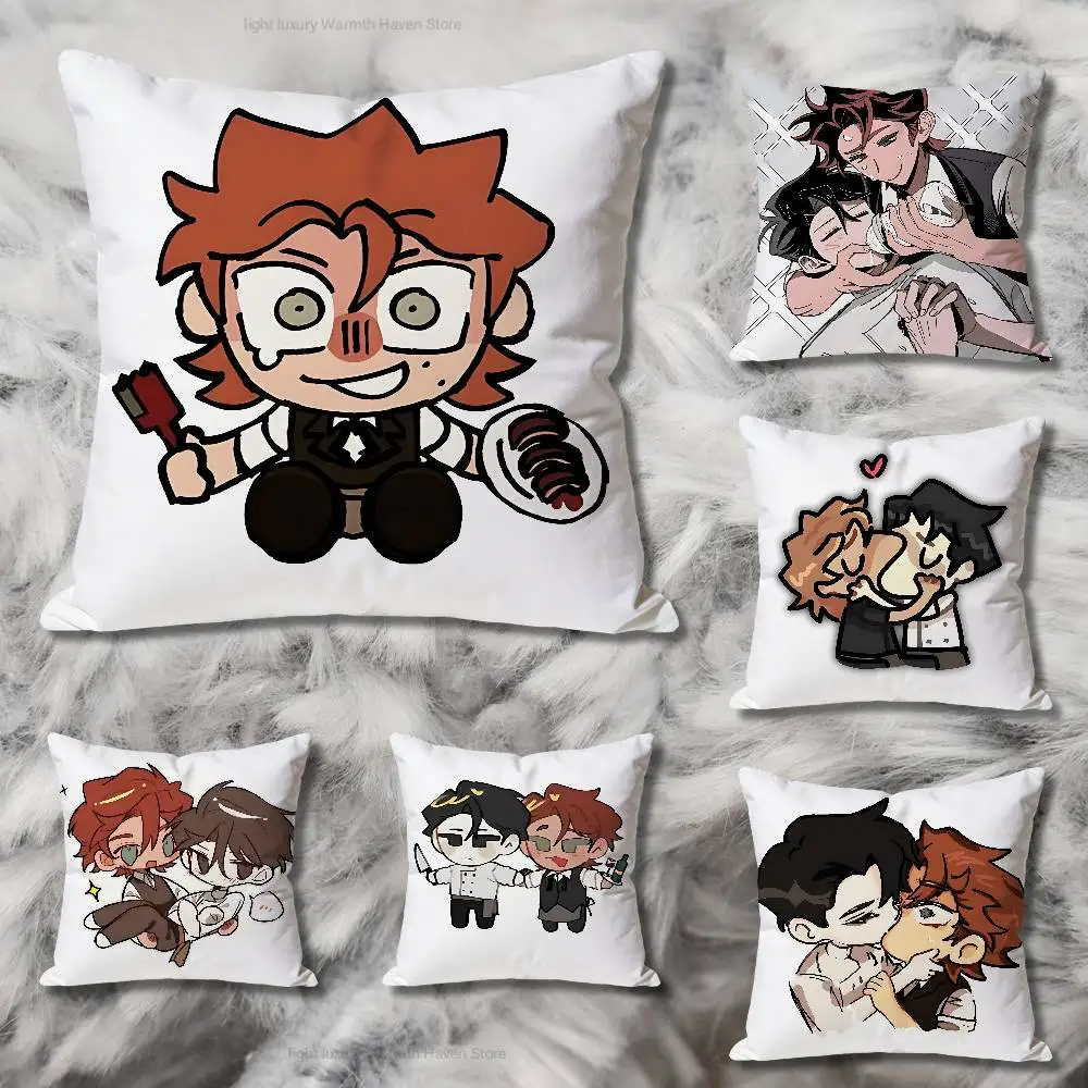 

D-Dead P-Plate Vincent Rody Various Sizes Square Pillow Case For Car Home Bedchamber Decor Custom Valentine gift