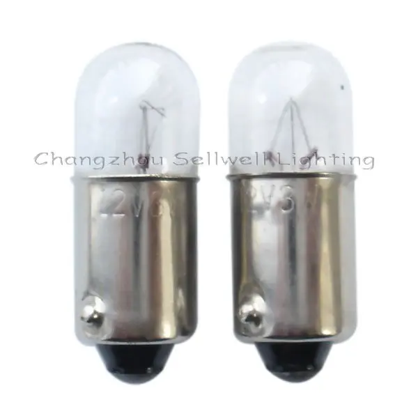 

2024 Ba9s T10x25 12v 3w Miniature Lamp Bulbs Lighting A213 sellwell lighting factory