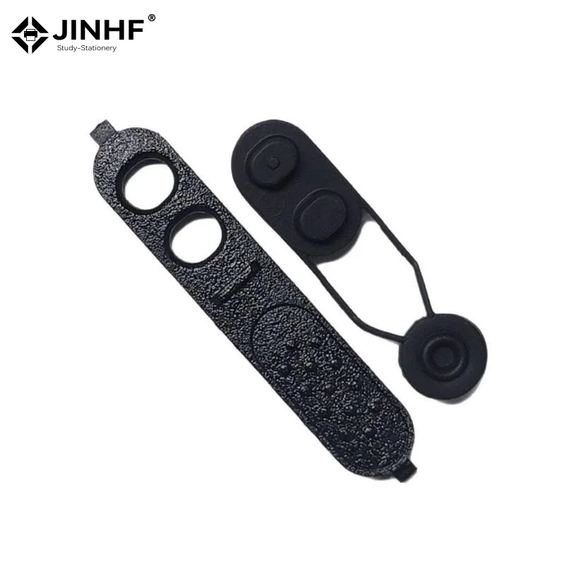 1Set PTT Button Lock And PTT Rubber Key For CP2000 DP1400 Portable Walkie Talkie Repair Kit Radio Accessory