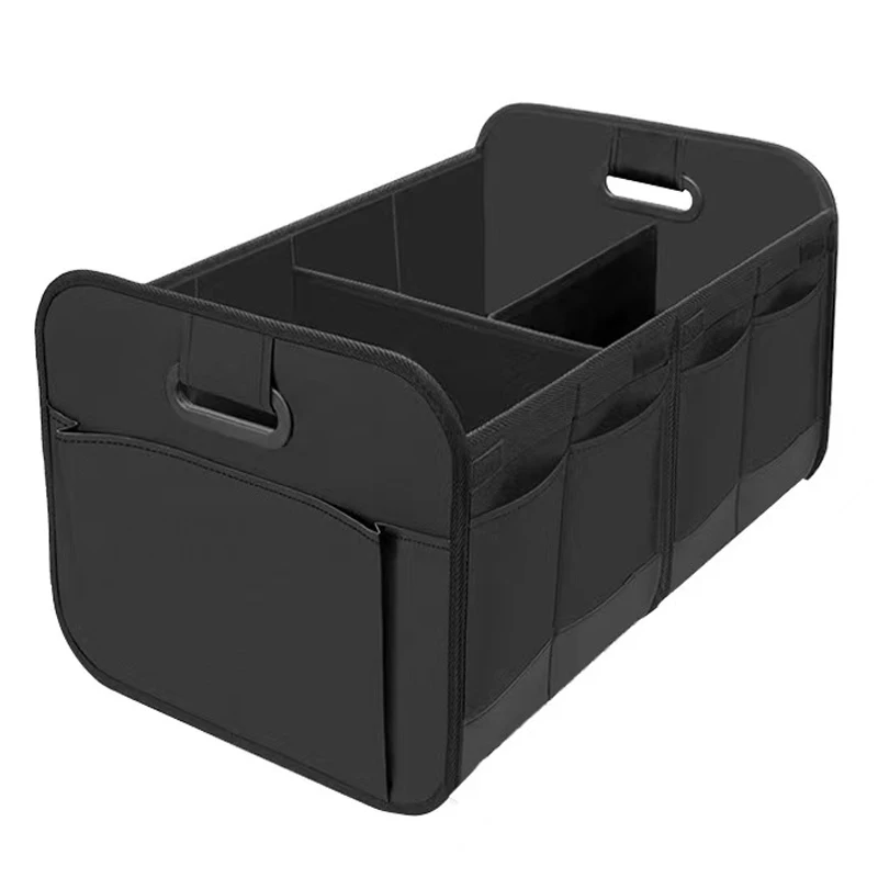 

Heavy Duty Trunk Organizer, 600D Oxford Polyester,Foldable Car Storage Bag 68L Suitable For Any Car, SUV,Truck