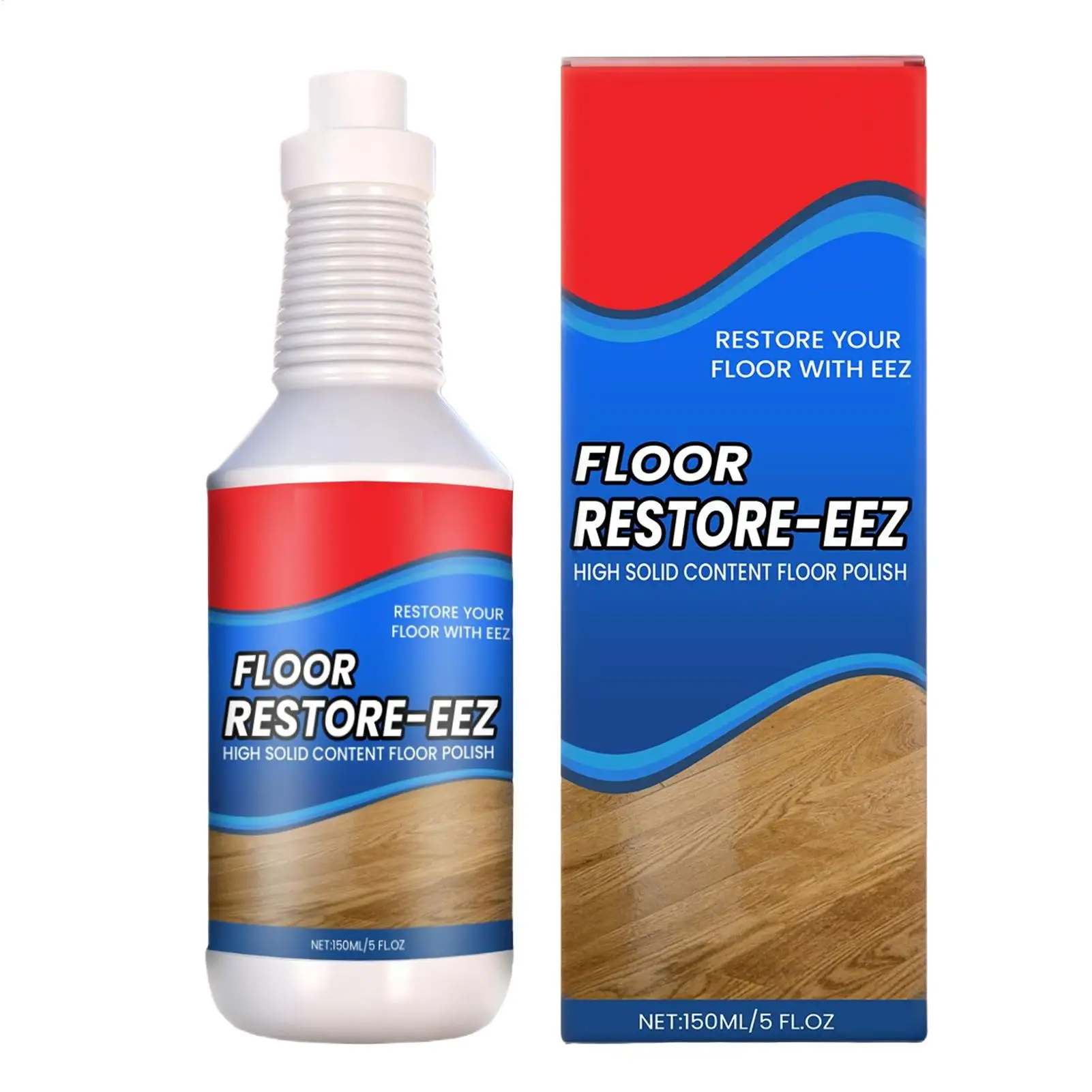 1pc 150ml Floor Restore Solution liquid Flooring Renewal Agent Wood Floor Polishing Care for Home Apartment Living Room