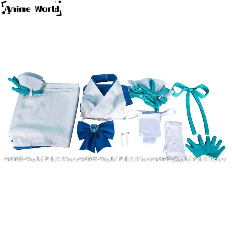 Wind Breaker Gushing Over Looking Up To Magical Girls Minakami Sayo Magia Azul Usurai no Miko Cosplay Costumer,7;k'2.s;9,