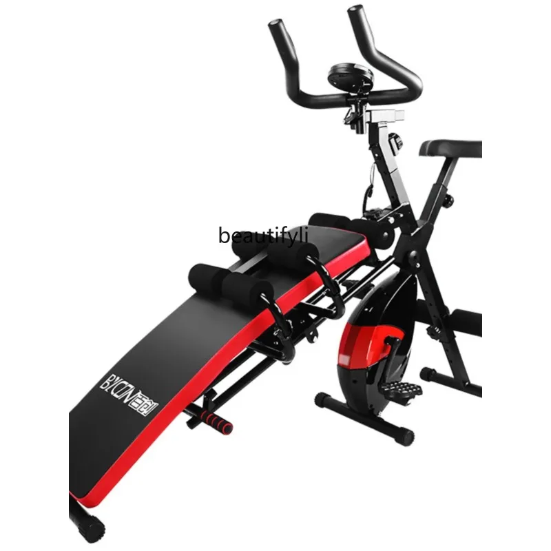 A49 Sit-up aids, belly and waist multi-functional spinning bike