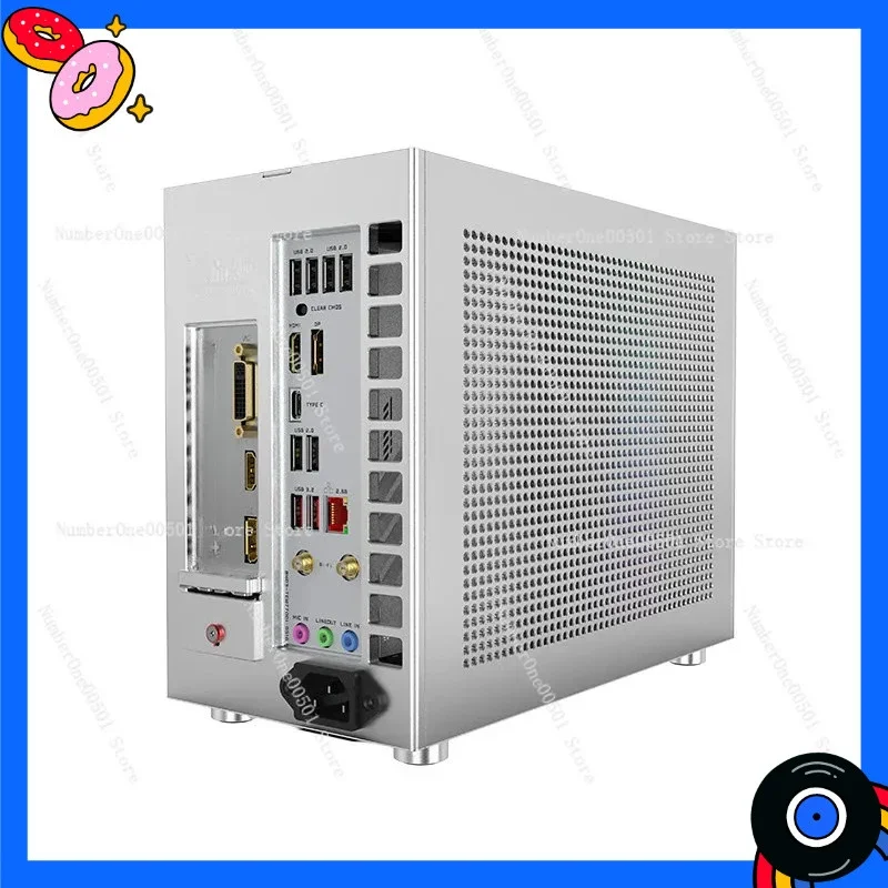 Lzmod mini H1-YTX 1.0 7.82L ITX Case Collaboration with Zhuangjiyuan Supports Maxsun YTX and Dual-Slot GPU