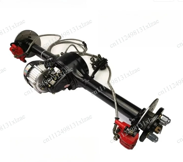 1000W High-Power Electric Vehicle Rear Axle, Integrated Motor & Gearbox Assembly – Complete Drive Unit for EV Conversion