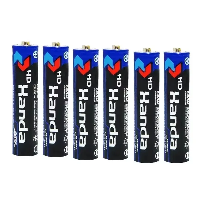 60 Pieces of Carbon-zinc-manganese Dry Batteries, Suitable for Small Toys, Remote Control Clocks, LED Lights, AAA, 1.5V, 70mAh,