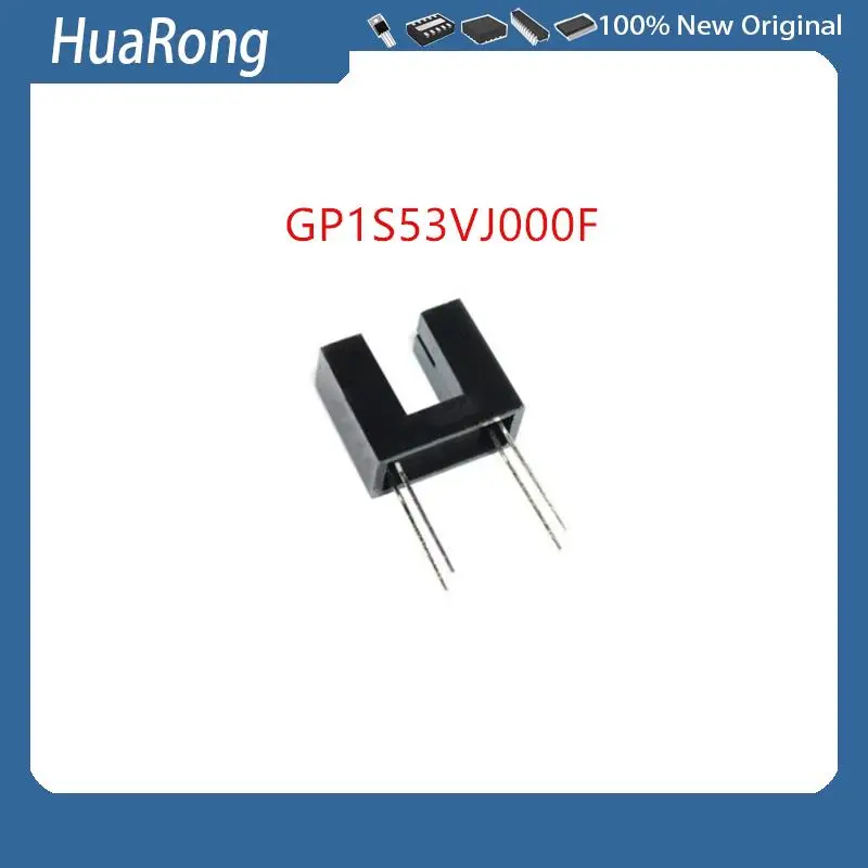 

New GP1S53VJ000F Groove photoelectric groove coupler beam photoelectric switch GP1S53V