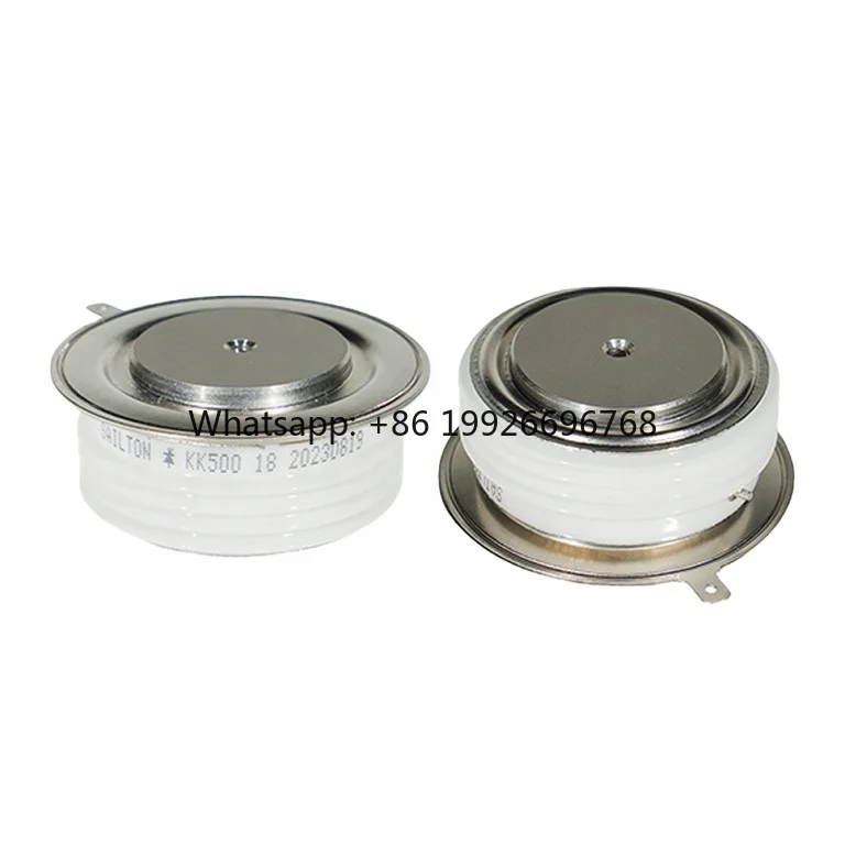 SAILTON Brand P-Type Semiconductor Fast Switching Thyristor/SCR KK500A/1800V Flat-panel Mounting for MF Furnace Applications