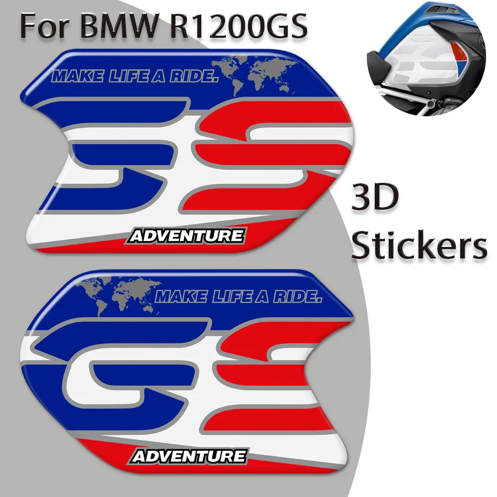 

Tank Pad Gas Fuel Oil Kit Protection Stickers For BMW R1200GS R1200 R 1200 GS GSA ADV Adventure Motorcycle Decals