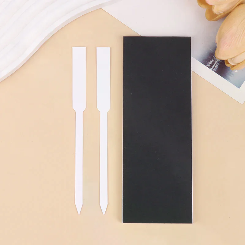 

50Pcs Perfume Test Strips Perfume Blotter Strips Disposable White Perfume Test Paper Strips Multi-use For Essential Oils