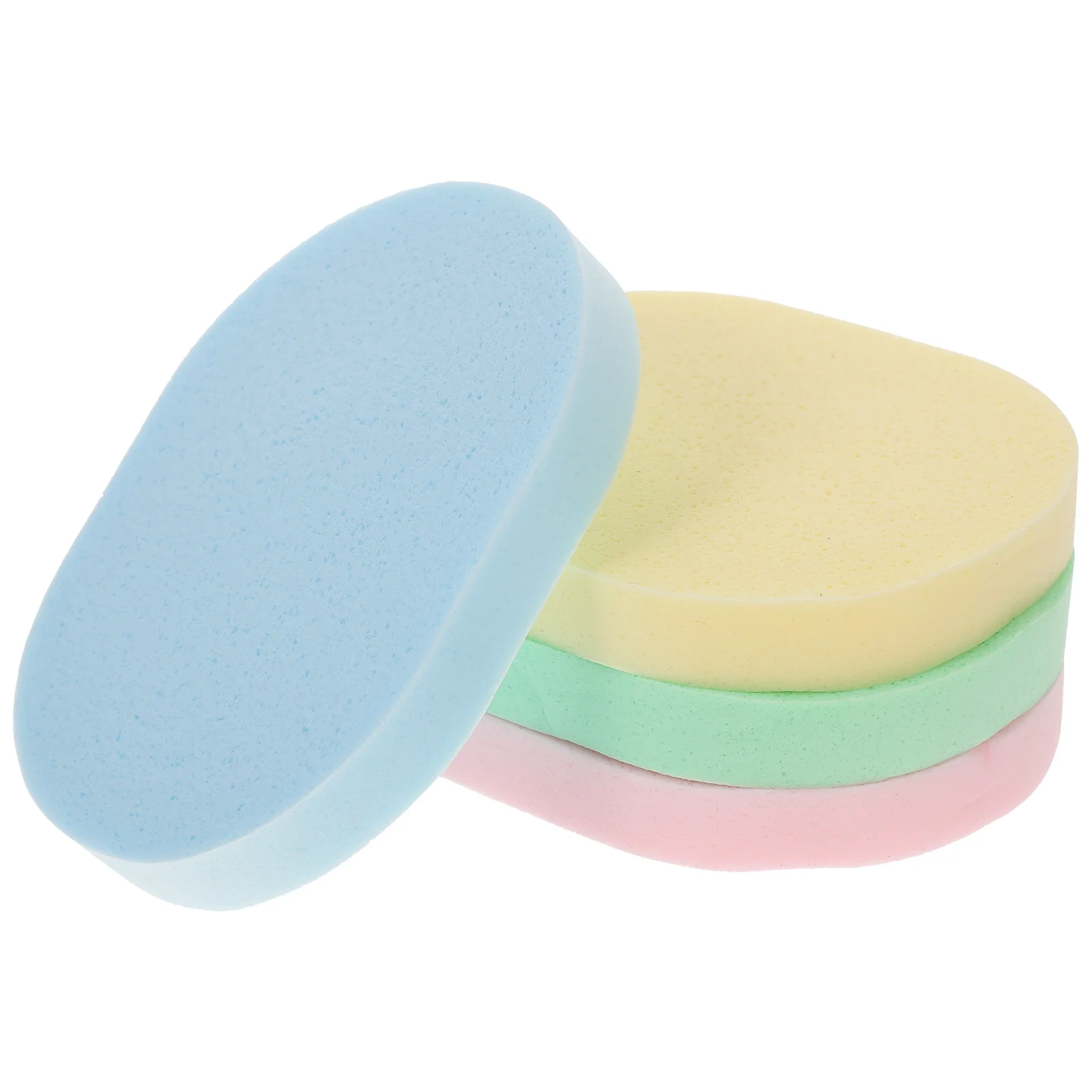 4 Pcs Sponge Car Facial Cleanser Dad Baby Shower Pva Mop Compressed Sponges Face Wash for Women