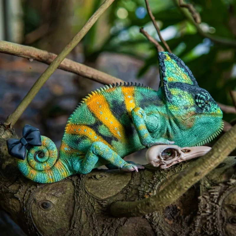 In Stock Figurerich High Crown Chameleon Daydream Series Second Mos Magic Dream Home Decoration