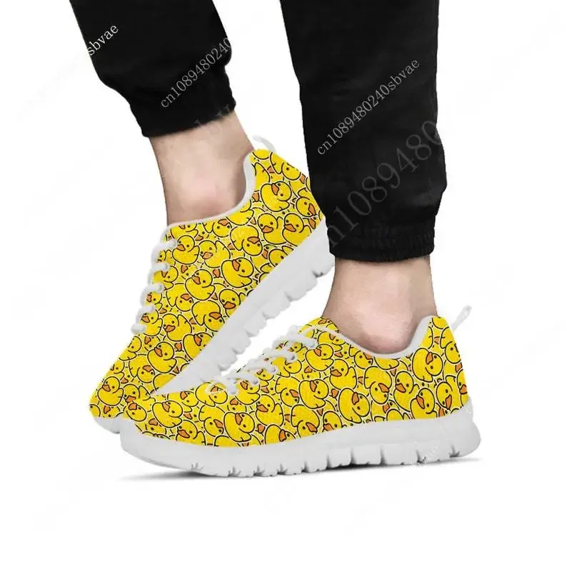 

Rubber Duck Shoes Lightweight Mens Womens Sneakers Sports Shoes Casual Custom Made Sneakers