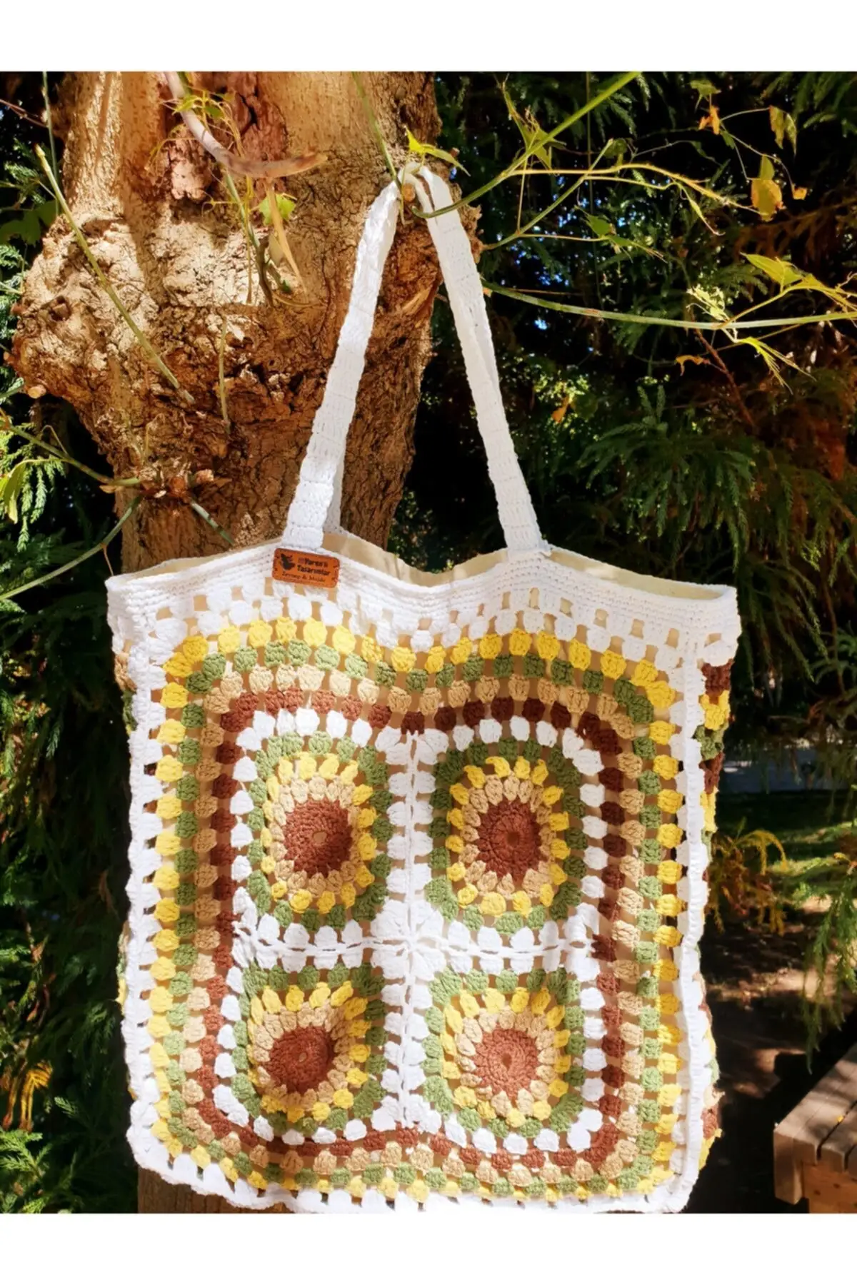 

Uras Colorful Handmade Weave Women Shoulder Bag Crochet Tote bag Totebag Women Bag Shoulder bag Handmade