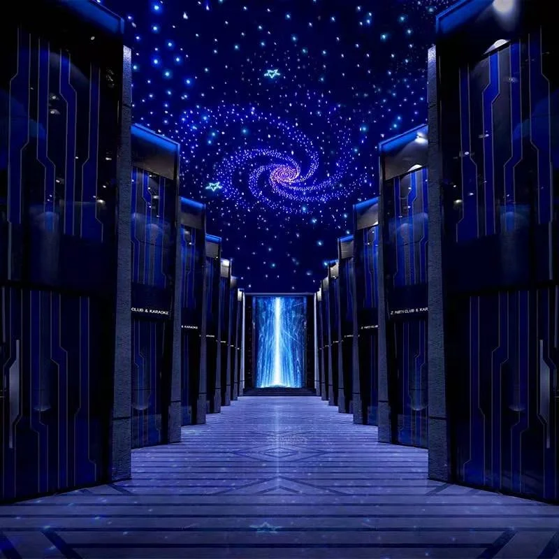 Finished Panels PMMA Random Star Lights Fiber Optic Star Ceiling Panels for Bedroom & Home Theater