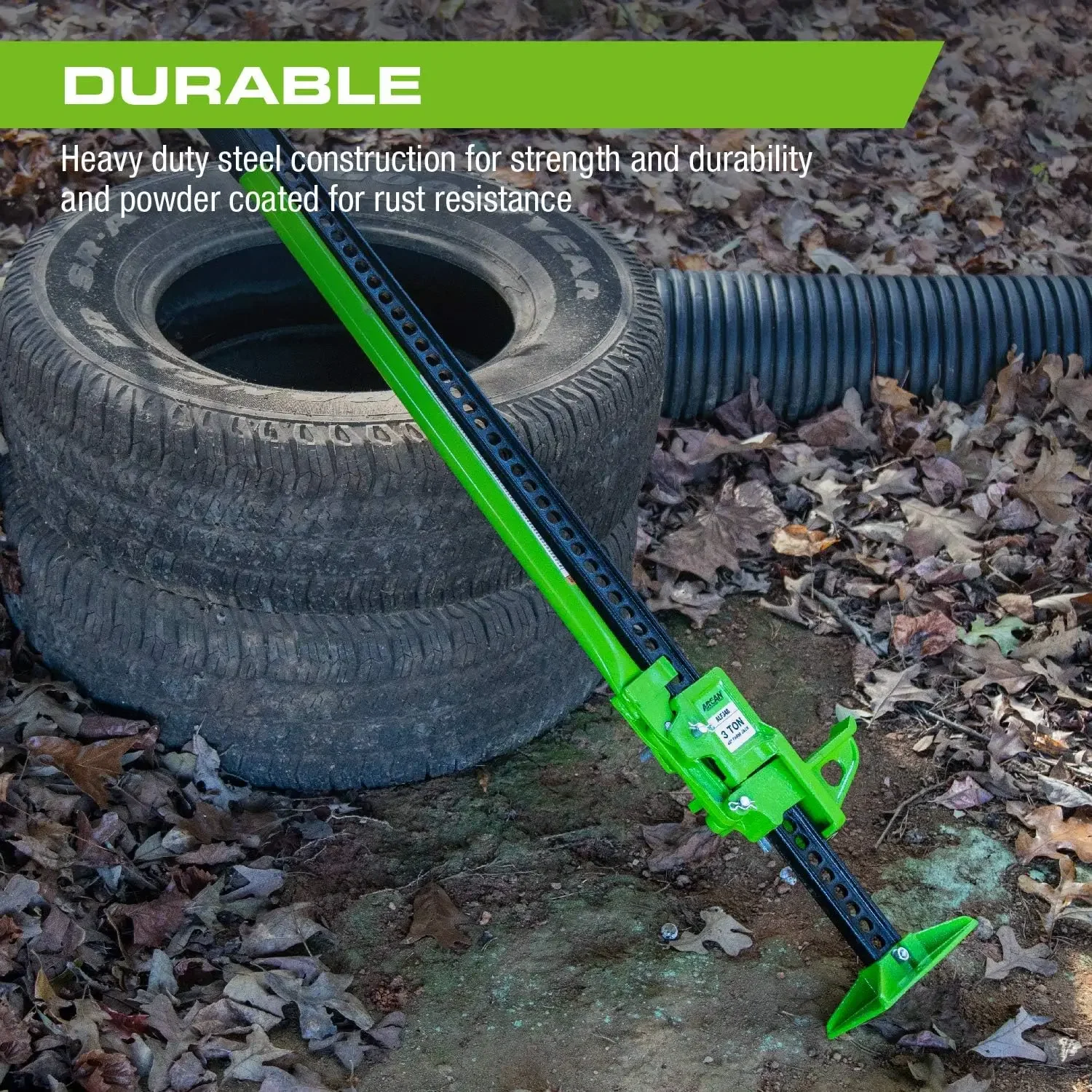 Ferramentas Cric agrícola resistente de 48 polegadas com design de catraca (ALFJ48)