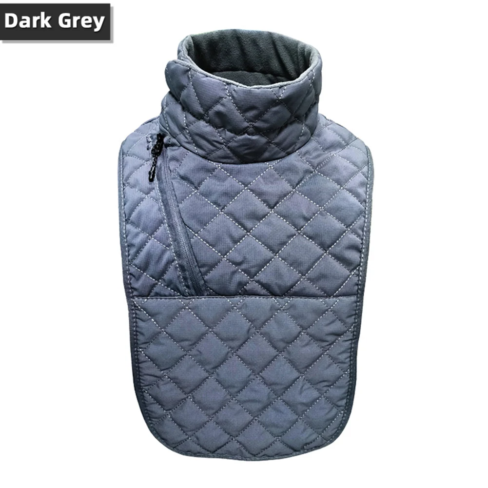 The Solution For Cold Weather Riding Soft Cotton Velvet And Plush Cloth Windproof Motorcycle Neck Cover With Bag