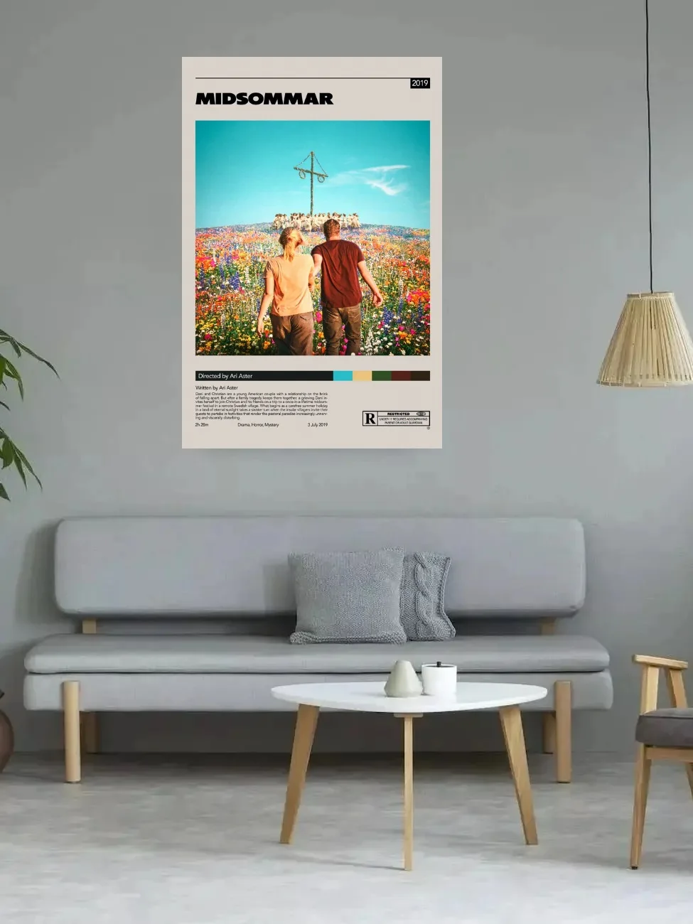 Midsommar Movie, Art Picture Print Silk Poster, Home Wall Decor