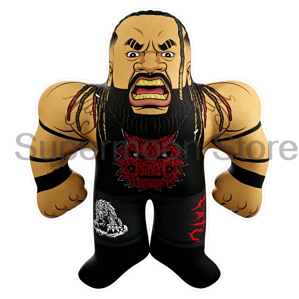 

Jacob Fatu Eagle Big Shots Pillow Cartoon Character 3D Soft Stuffed Toy Sofa Cushion Home Decoration Fans Gift