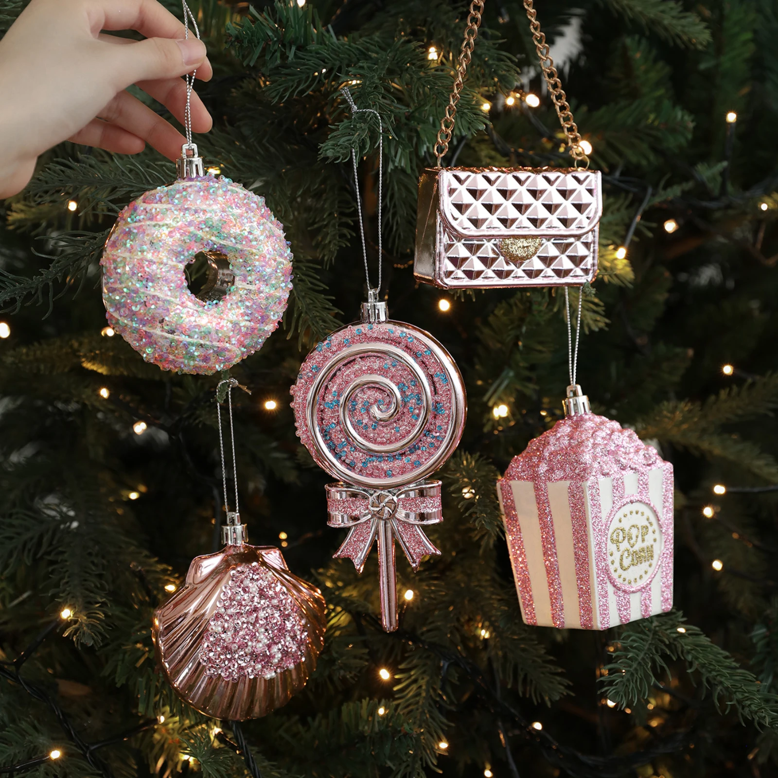 Ocean Style Creative Pendants Pink Personality Pendants Home Decoration Creative Pendant Atmosphere Creation Small Gifts view 2