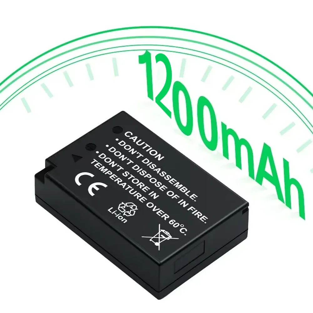 LED Dual Charger 1200mah LP-E1 - Canon Camera Eos R50 评论和价格