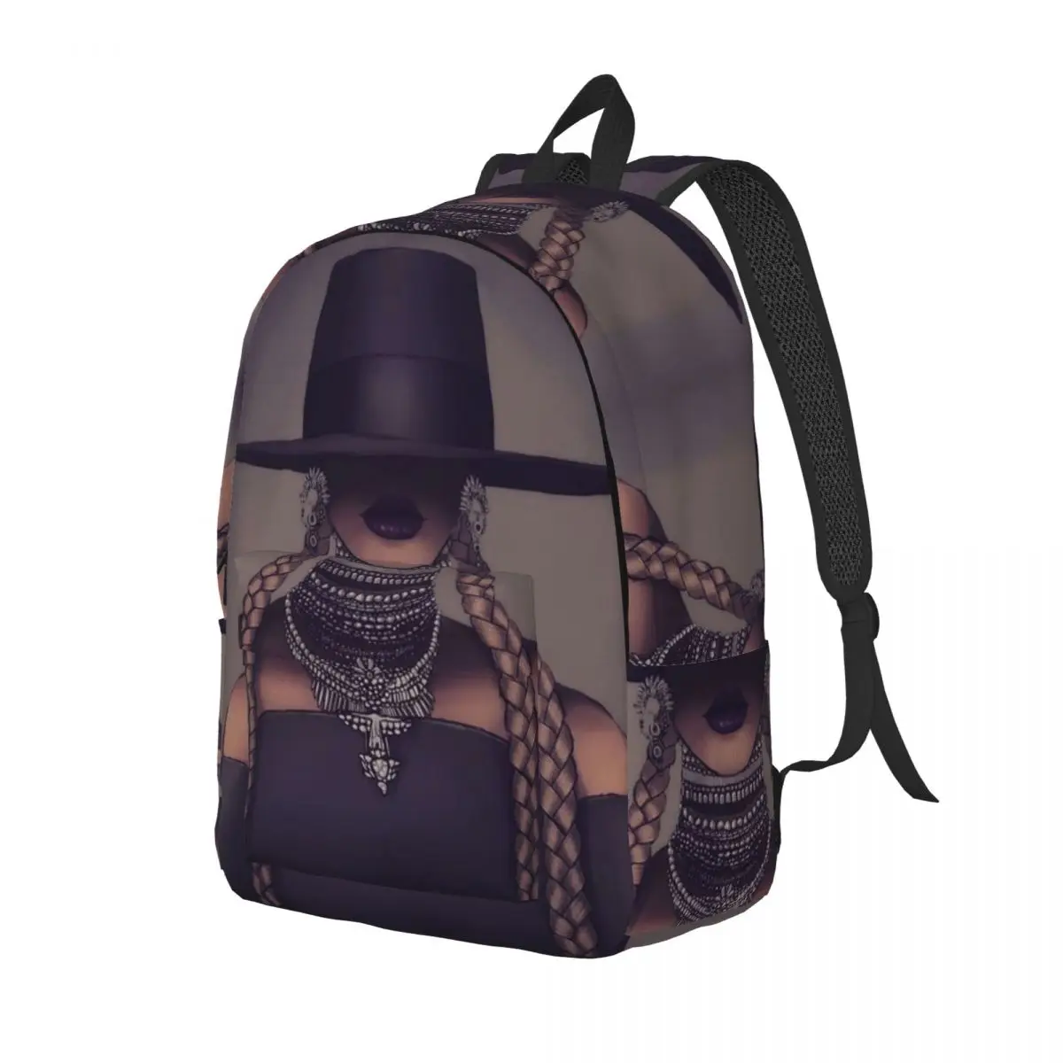 Copy Of Queen B Student Backpack School Bag Hiking Travel Daypack for Boys Girls Fashion Bookbag Shoulder Bags