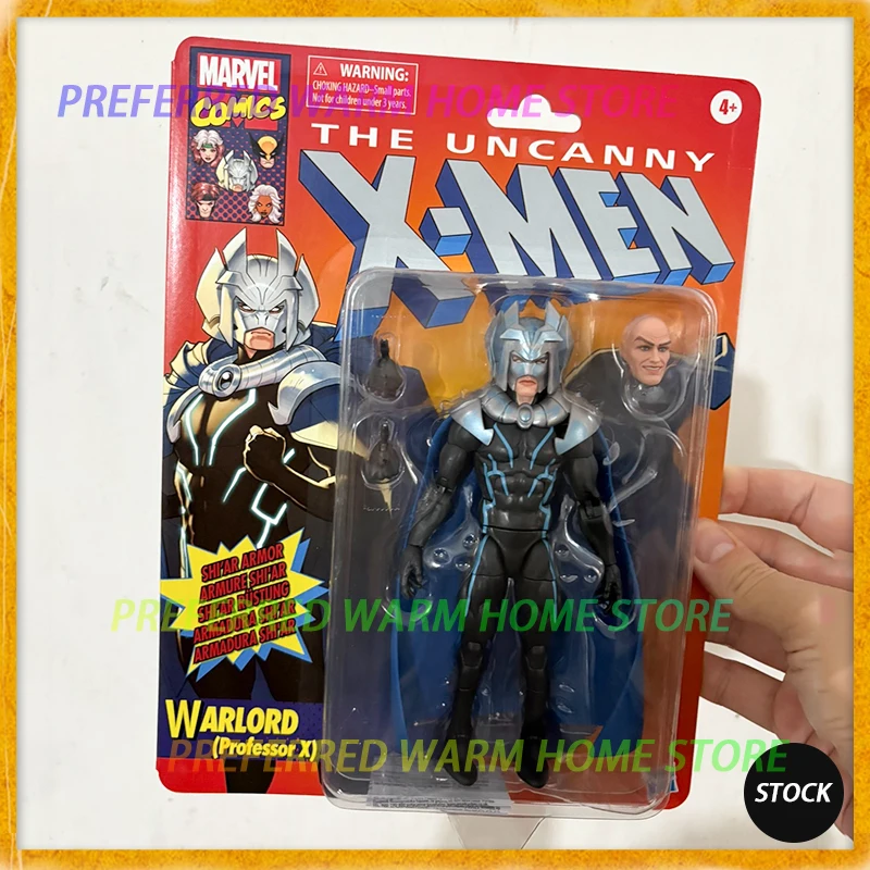 In Stock Marvel Legends WARLORD Professor X Movability Model Toys Collectible Marvel Retro Cardback THE UNCANNY X-MEN