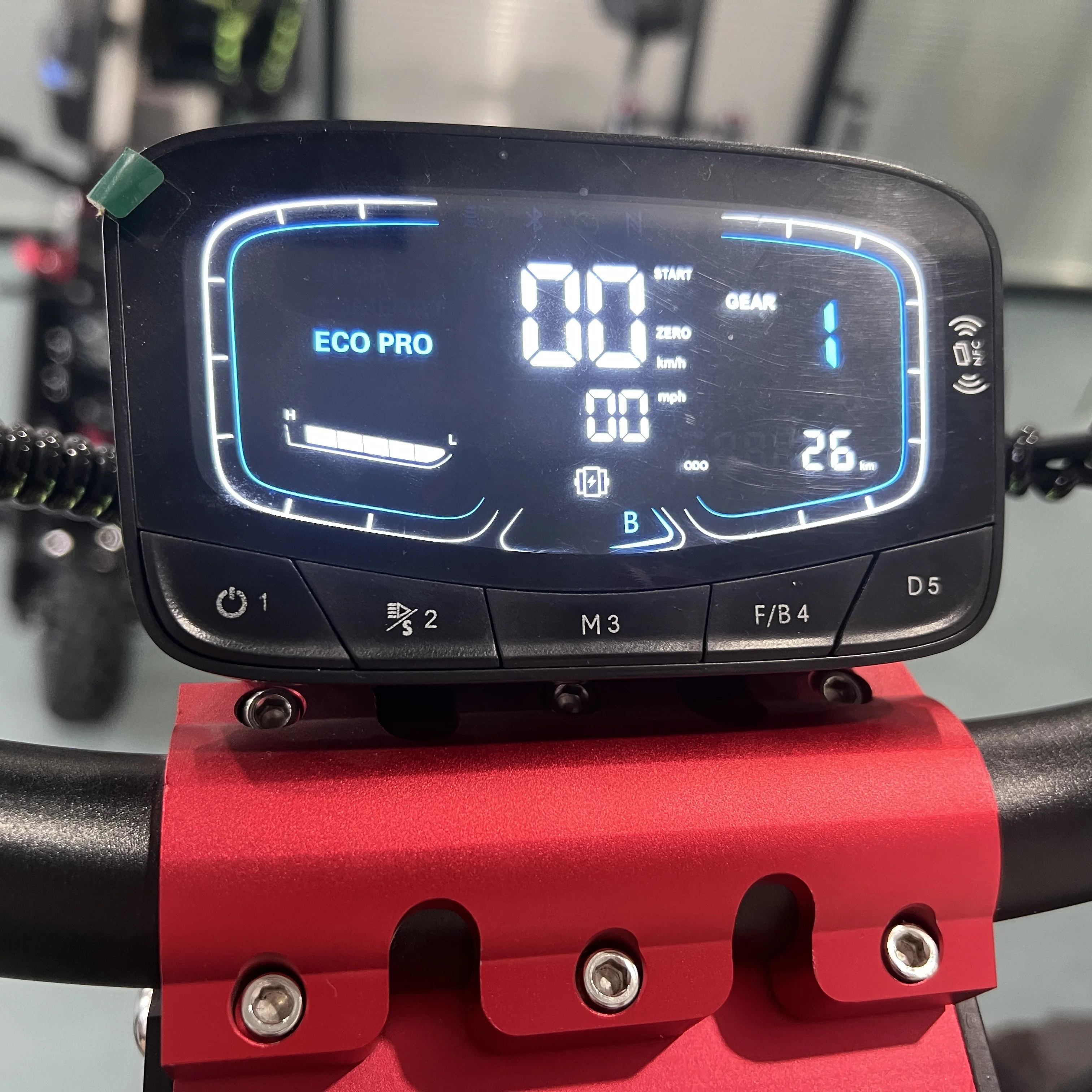 Factory Direct Sale E-Scooter Spare Parts 60V 72V Electric Scooter Central Smart Screen For  Controller