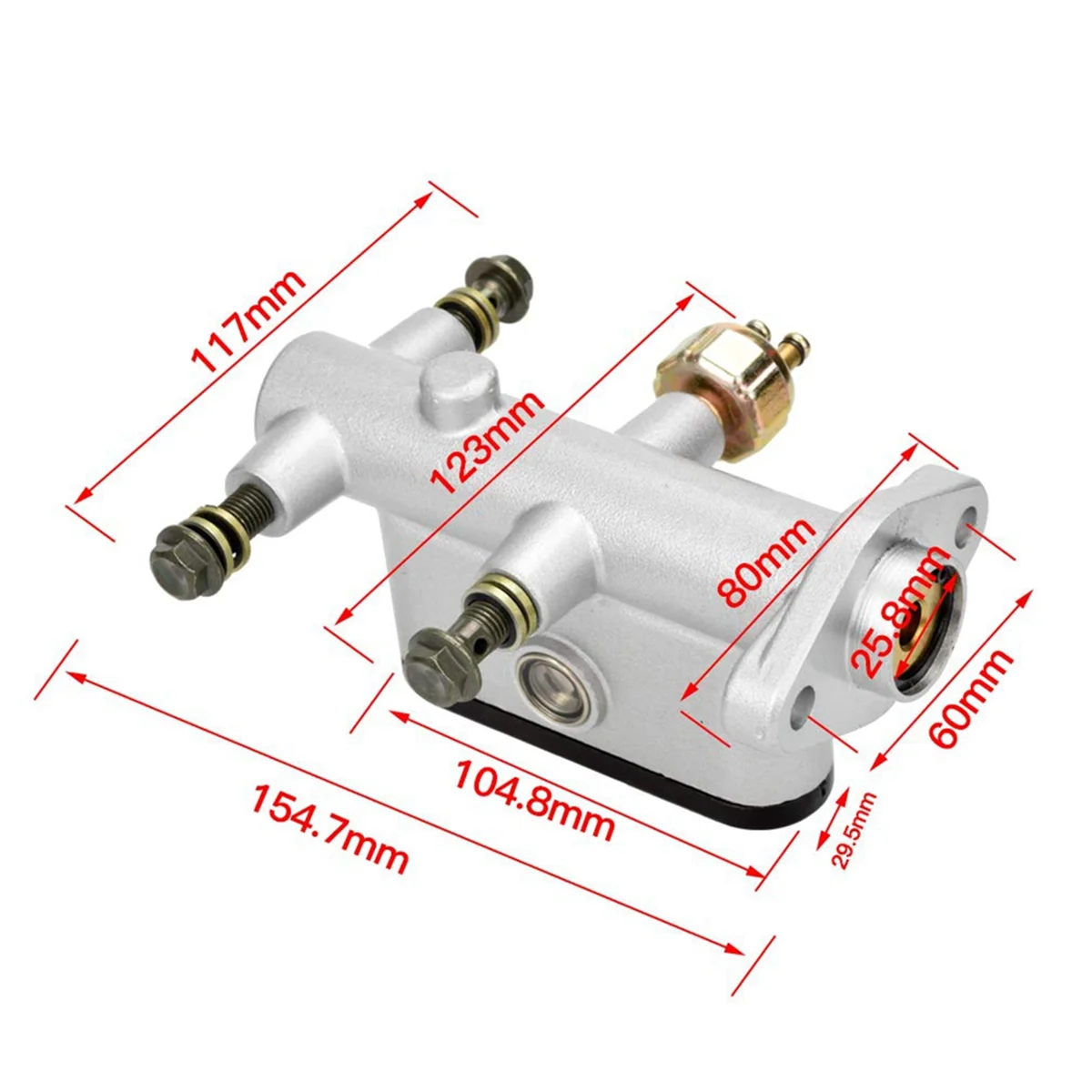 150cc Brake Master Cylinder for 250cc ATV Go Kart Dirt Bike Odes UTV 800cc 1000cc D2 D4 X2 X4 Raider