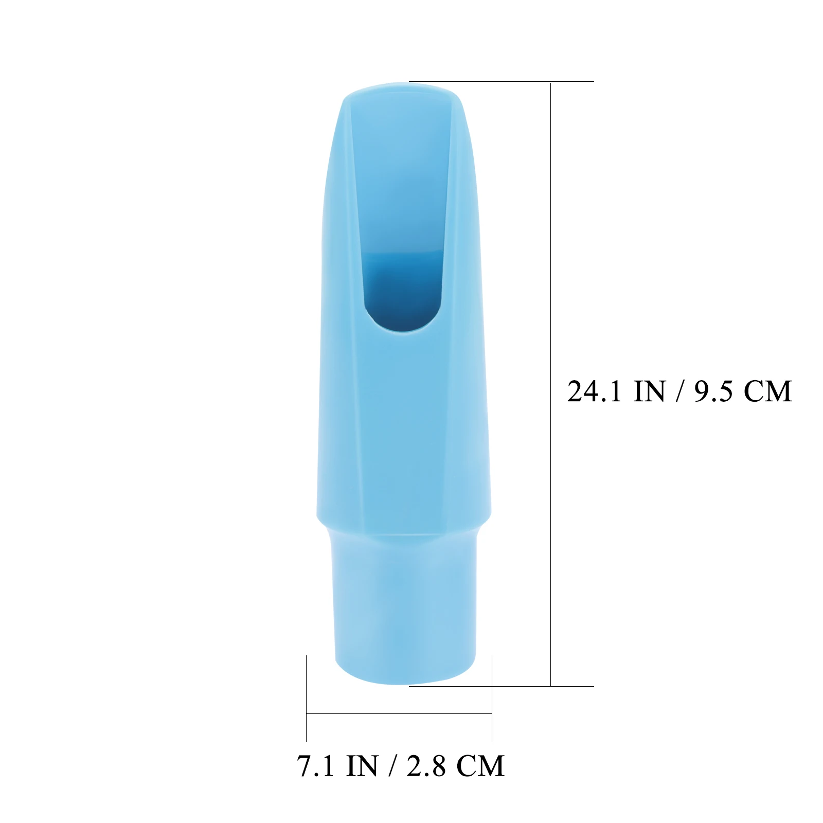 

1pcs Professional Saxophone Mouthpiece Durable Abs Material Easy Install Perfect Fit For Tenor Alto Saxophone Musical Instrument