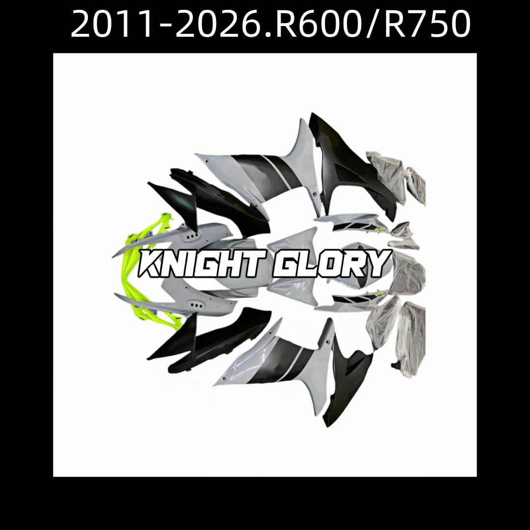 Suitable for the 2011- 2026 R600  R750 ABS injection molded fairing kit Bodywork Cowling Cover Set Body Frame Plastic Parts