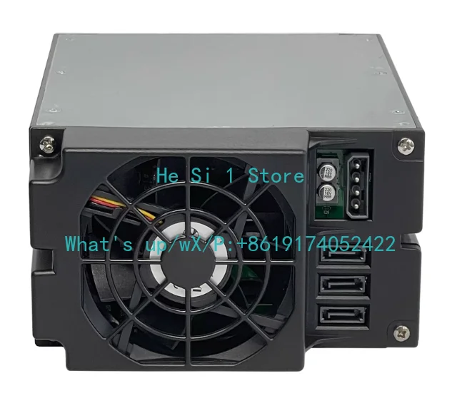 3-Bay Hot Swap Hard Disk Cage Mobile 3.5-inch SATA SSD HDD Rack Cabinet Data Storage For Two 5.25-inch Optical Drive Position