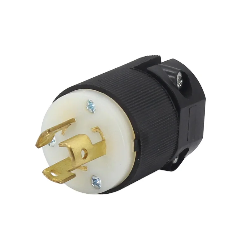 10pcs NEMA L6-15P Electrical Plugs and Sockets Twist-lock Plug Industrial 250 15 CN;ZHE Bingo ISOLATED GROUND