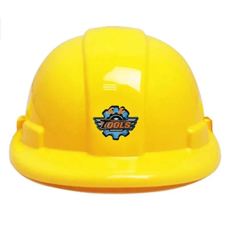 Casco realista de juguete para niños, casco de seguridad de simulación, construcción, sombrero duro, juguete educativo para juego de simulación, regalo para niños