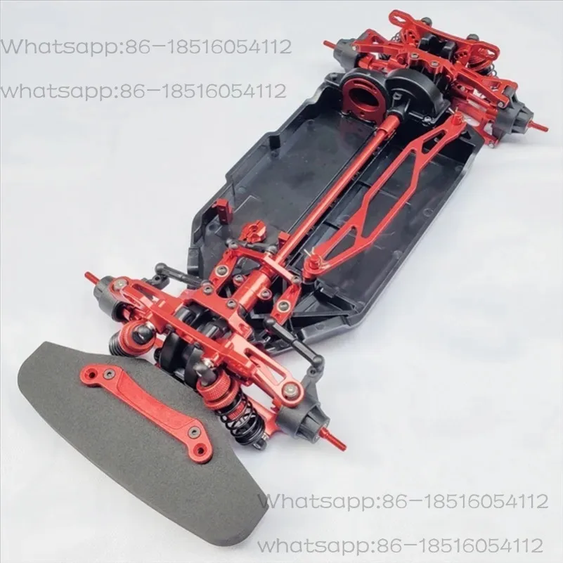 

Metal TT02 4WD 1/10 Touring Car on-Road Drift RC Car Frame Kit Chassis