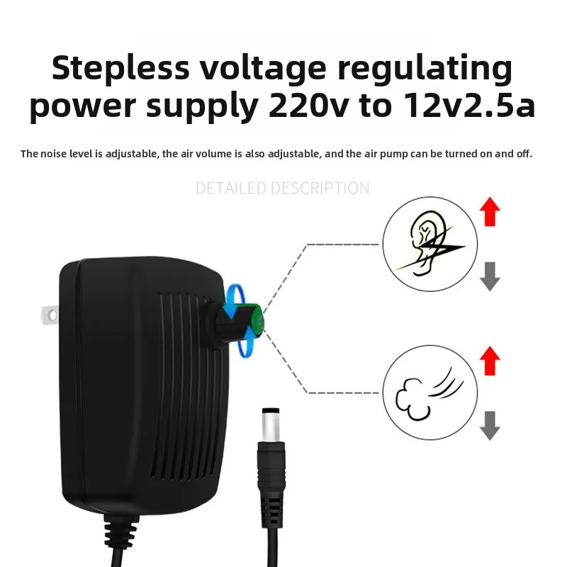 Electric Air Pump Continuous Inflator for Air Column Bags Packaging & Milk Powder
