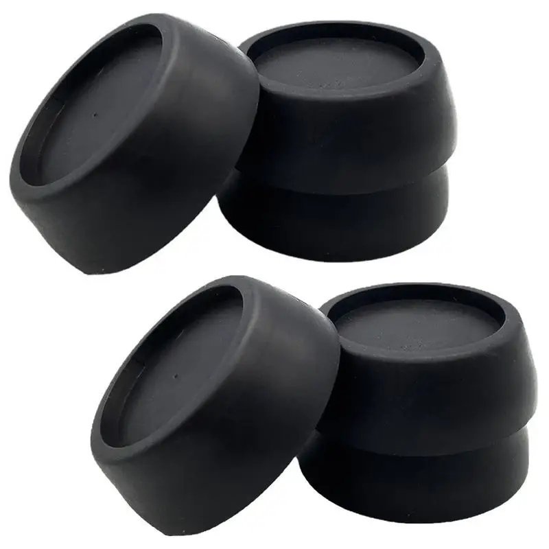 4 adet Anti titreşim ayak pedleri kauçuk bacaklar kaymayı sessiz Skid Washing Mat çamaşır makinesi için destek damperleri standı aksesuarları