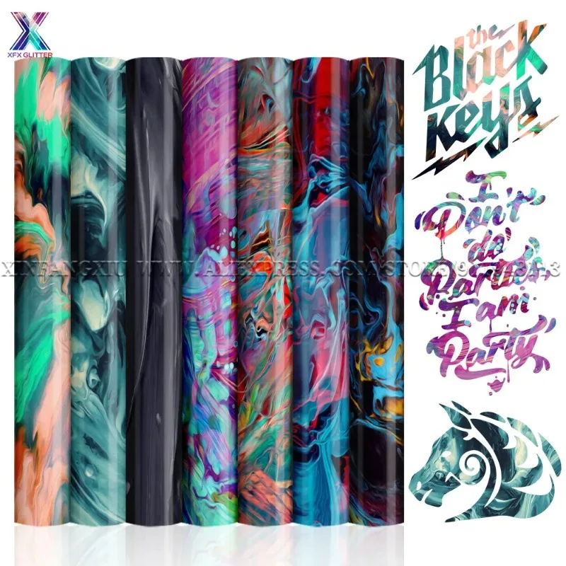 XFX Transfer Ink sheet 1 Pcs 12x12 in Watercolor Sublimation Ink Transfer Paper Mug Transfer Sublimation for T-shirt DIY