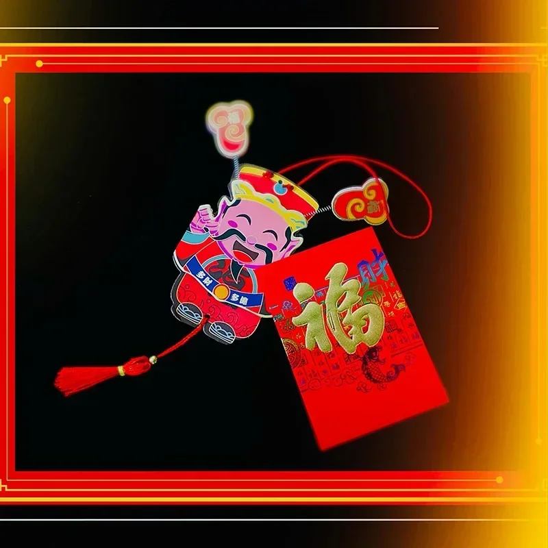 Red Envelope to God of Wealth Stage Magic Tricks Close up Magic Magia Magie Mentalism Magicians Props Gimmicks Illusions Comedy